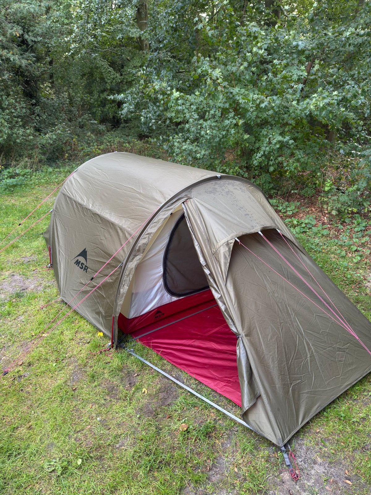 MSR Tindheim 2 - twee keer gebruikt!, Caravans en Kamperen, Ophalen, Zo goed als nieuw, Tot en met 2
