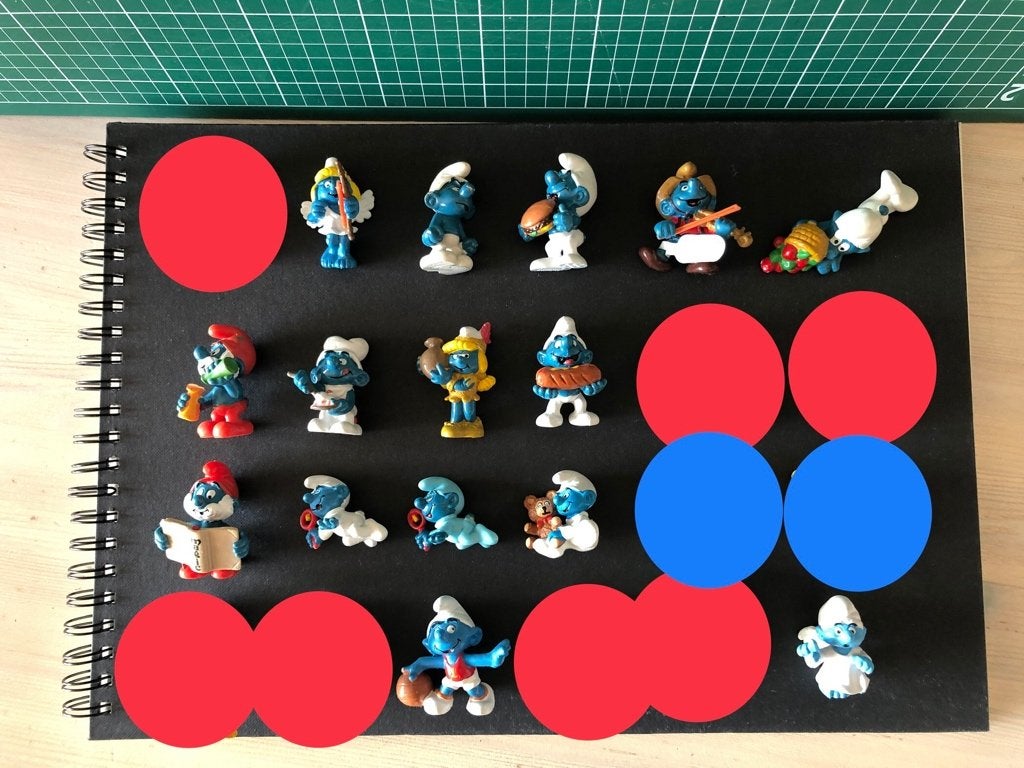 VINTAGE SMURFENVERZAMELING, Ophalen of Verzenden, Zo goed als nieuw, Verschillende Smurfen