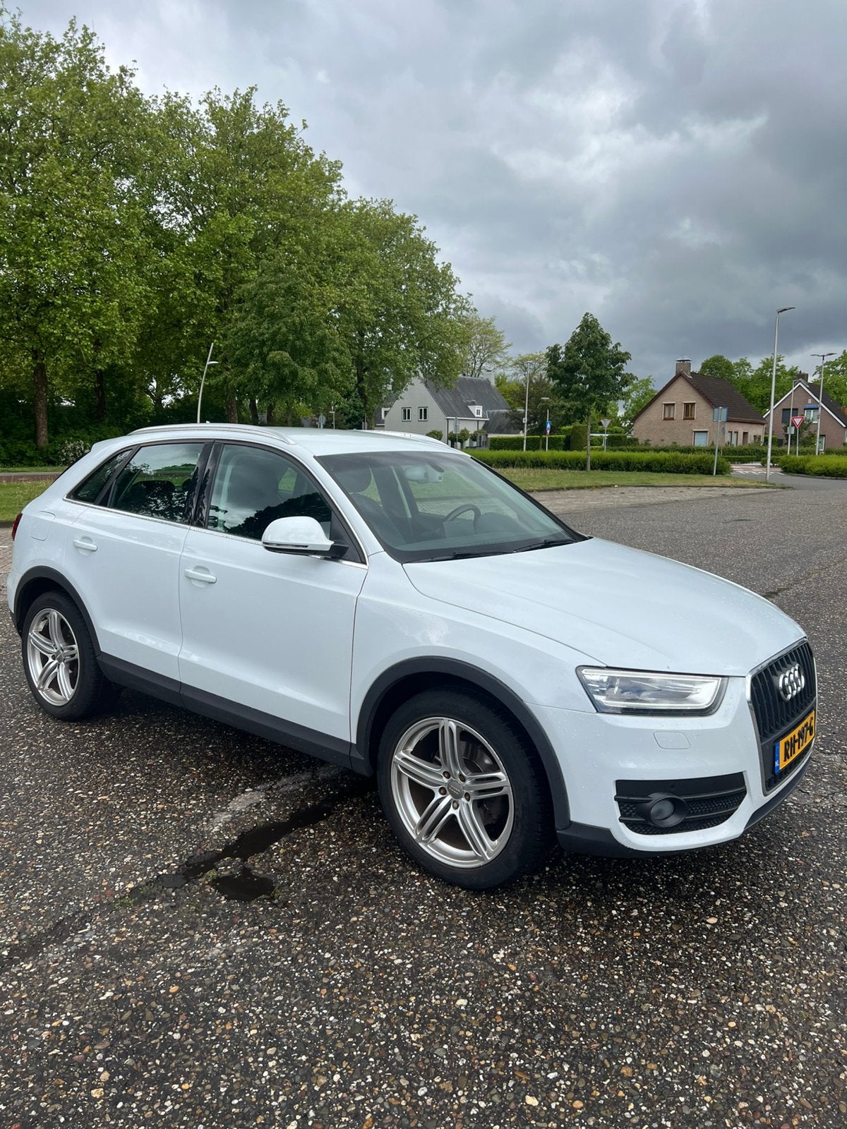 Audi Q3 1.4 Tfsi 110KW S-tronic 2014 Wit, Auto's, Audi, 1800 kg, Zwart, 4 cilinders, Wit