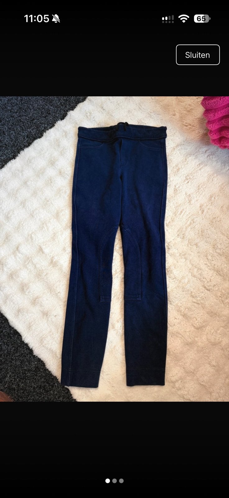 Rijbroek, XS, Zo goed als nieuw, Epplejeck, Onderkleding