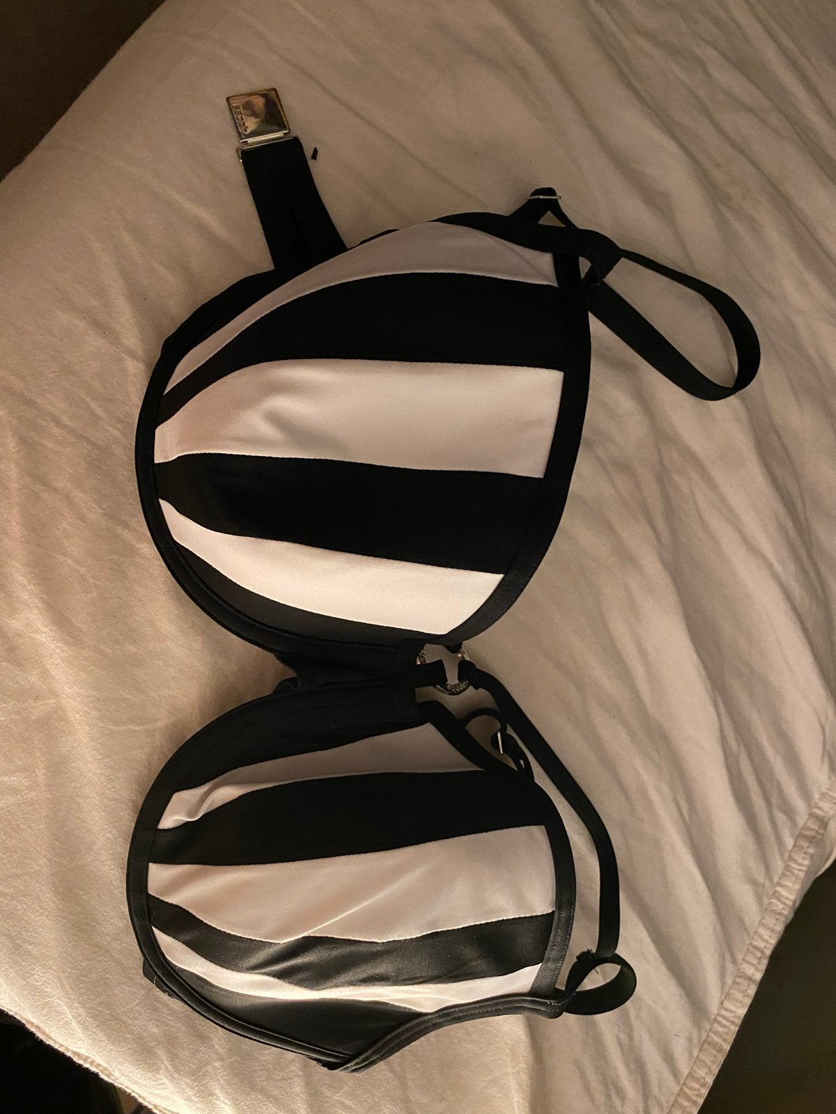 Zwart-wit Sapph BH / Bikini Top - Maat 75E, Kleding | Dames, Ophalen of Verzenden, Gedragen, Meerkleurig, Bikini