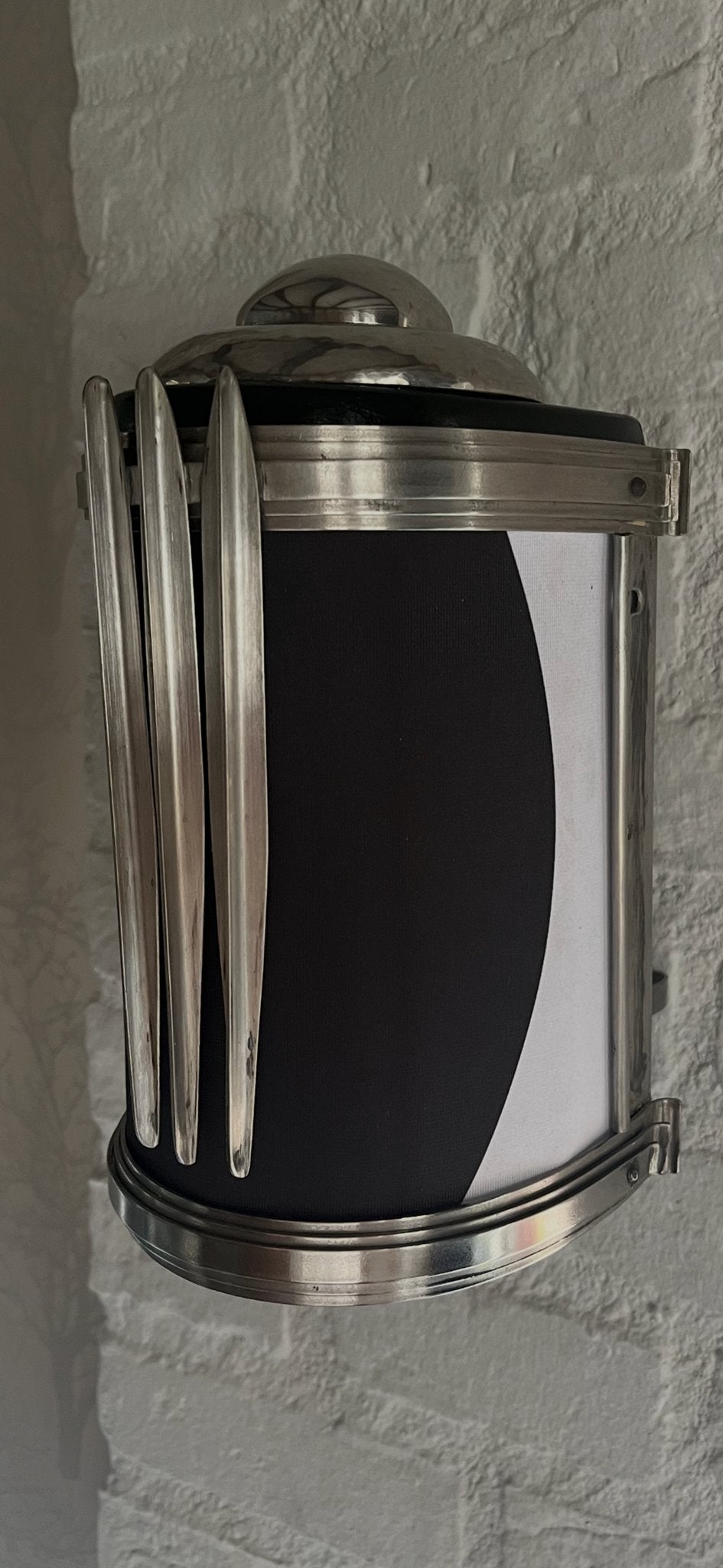 Vintage bauhaus wandlamp., Ophalen of Verzenden