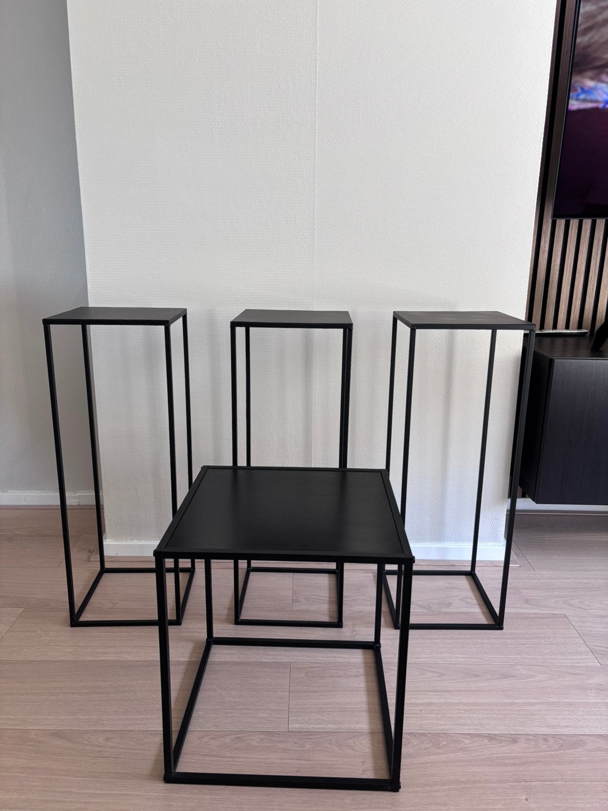 Xenos bijzettafels, Ophalen, Zo goed als nieuw, Rechthoekig, Minder dan 55 cm