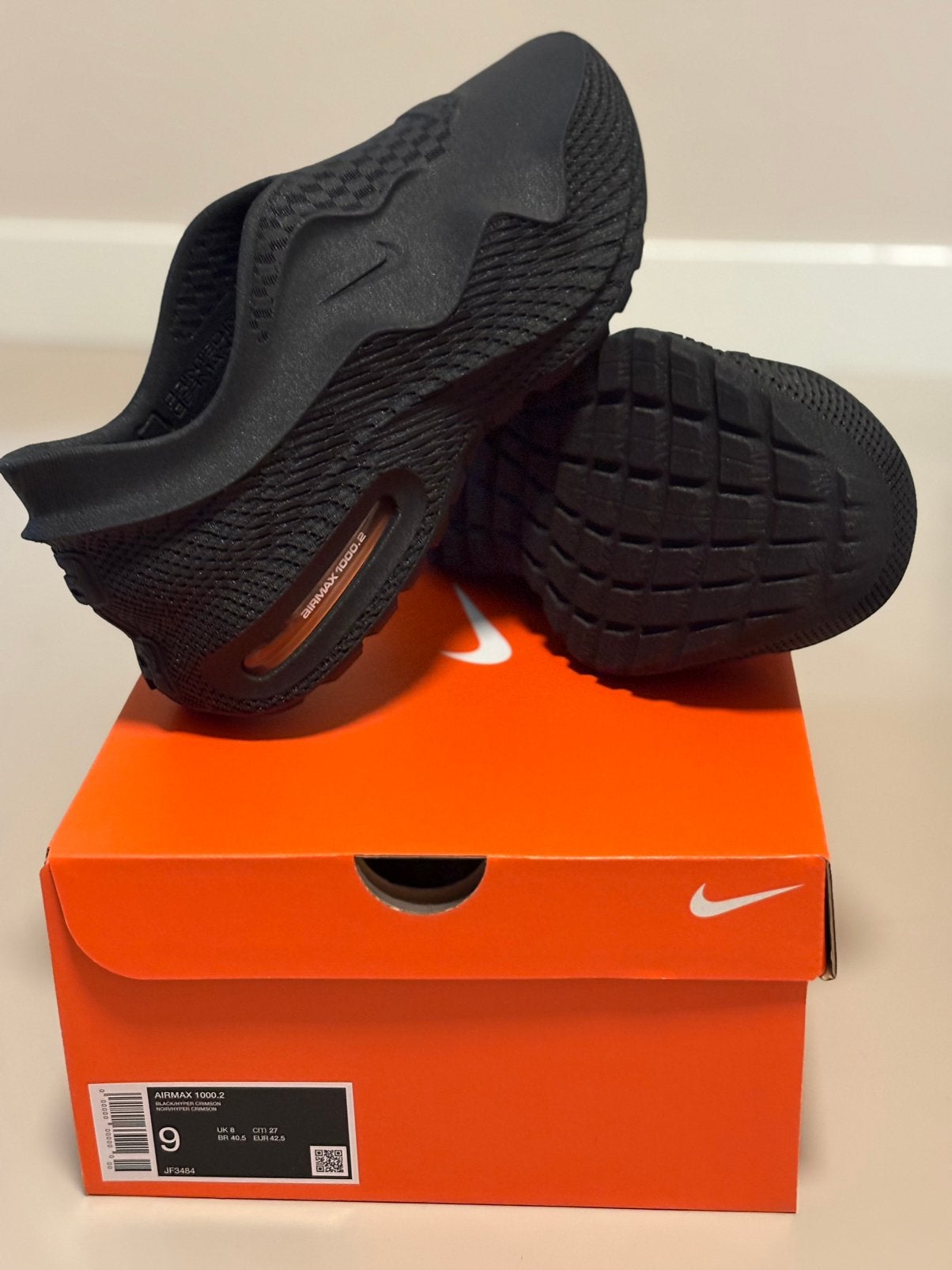 Zellerfeld AIRMAX 1000.2 - 3D-geprinte Sneaker Maat 42,5, Ophalen of Verzenden, Nieuw, Zwart, Sneakers of Gympen