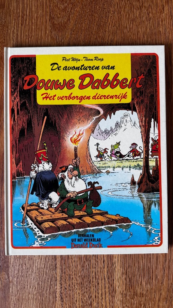 Douwe Dabbert – Het verborgen dierenrijk 1e druk, HC, Eén stripboek, Ophalen of Verzenden, Zo goed als nieuw, Piet Wijn, Thom Roep