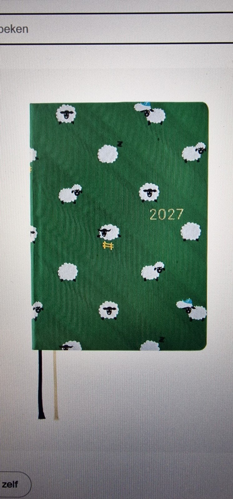 gezocht hobonichi A5 sheep, Ophalen of Verzenden, Nieuw