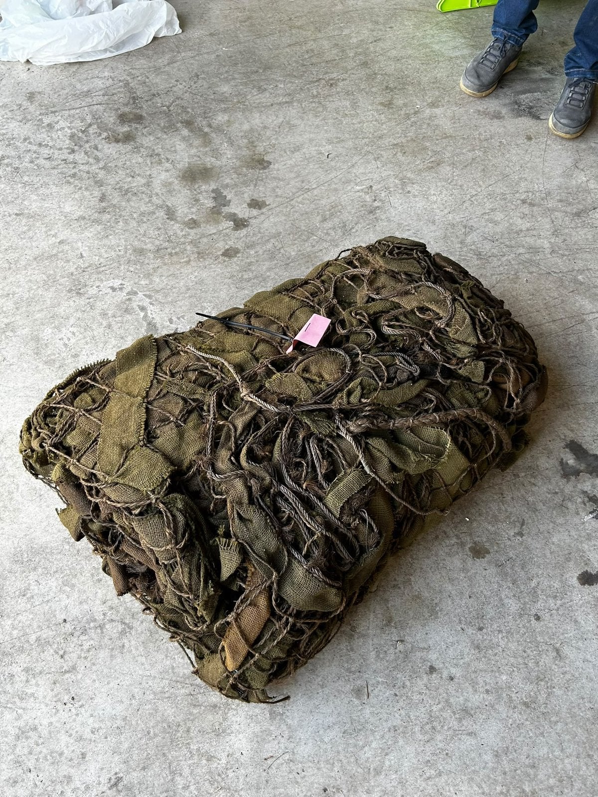 Camouflage net, Verzamelen, Ophalen, Landmacht, Nederland