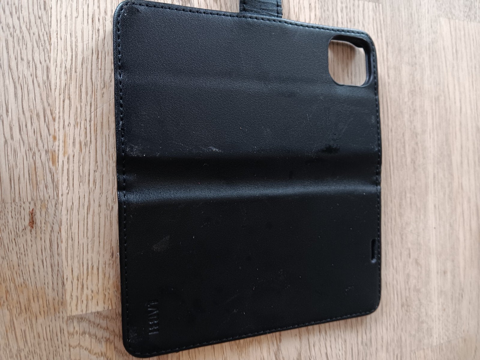 Leren bookcover voor iPhone XR / 11 - Zwart, Telecommunicatie, Mobiele telefoons | Hoesjes en Frontjes | Apple iPhone, Overige merken