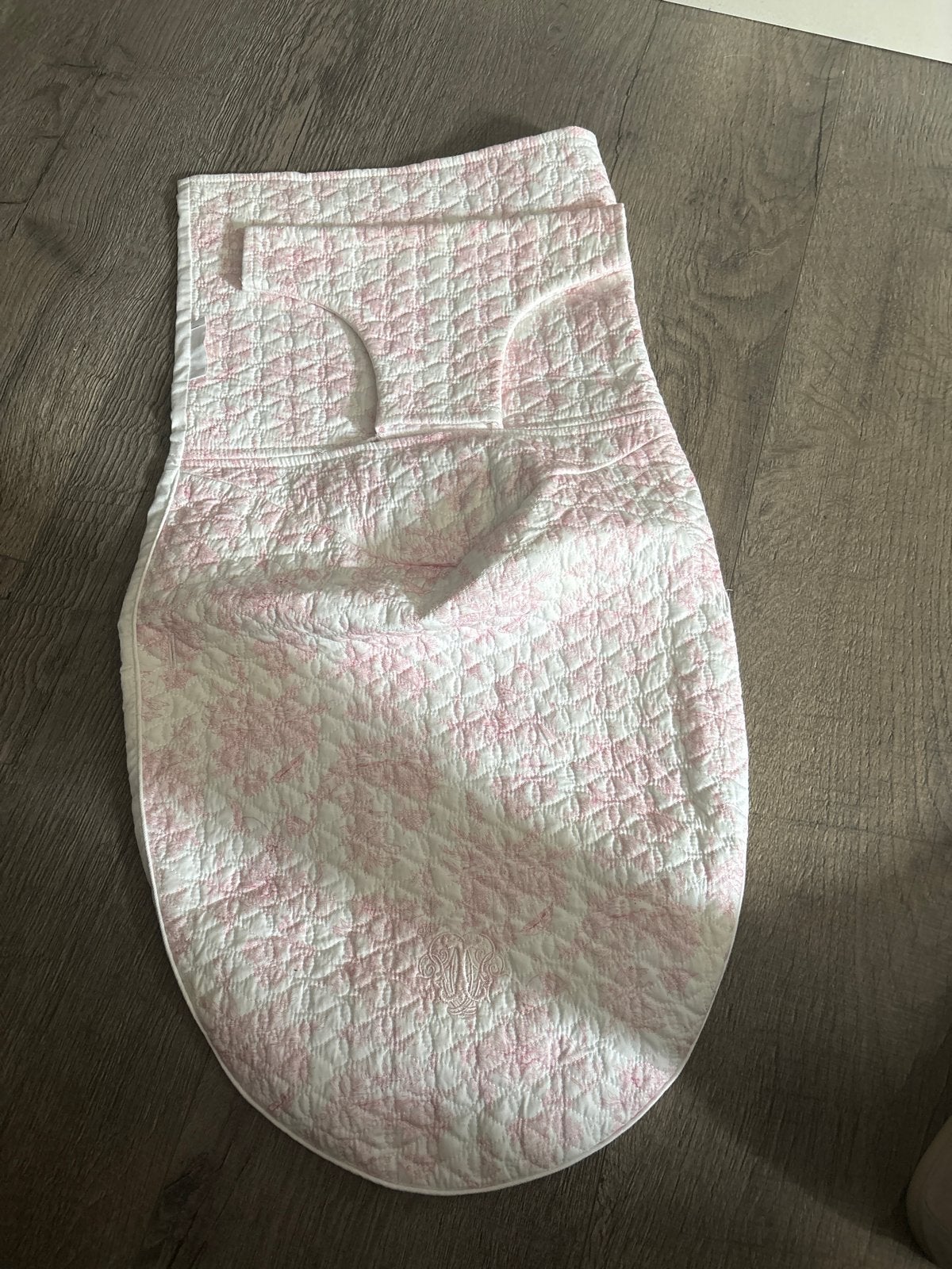 Hoes voor Theophile&Patachou wipstoeltje - Roze/Wit, Ophalen of Verzenden, Zo goed als nieuw, Wipstoel, Overige merken