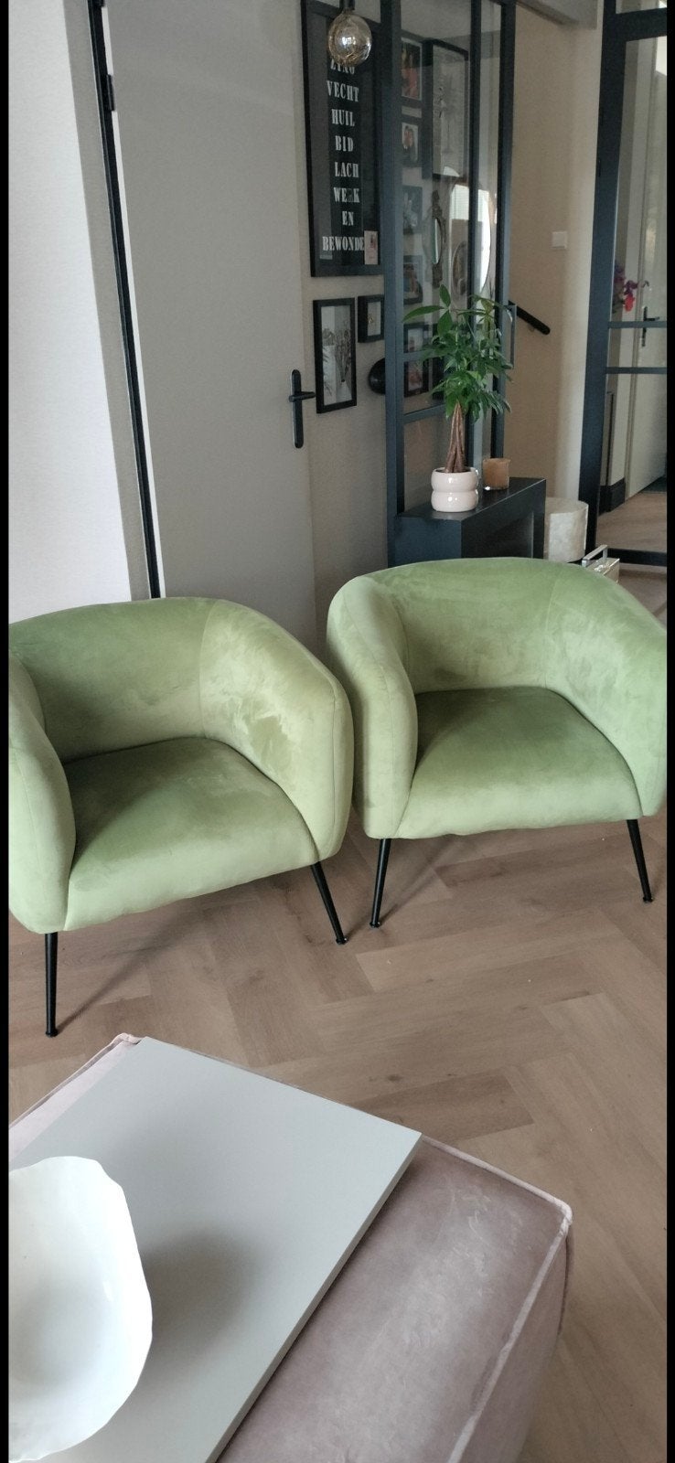 Fauteuil, Ophalen of Verzenden, Zo goed als nieuw, Minder dan 75 cm, 50 tot 75 cm