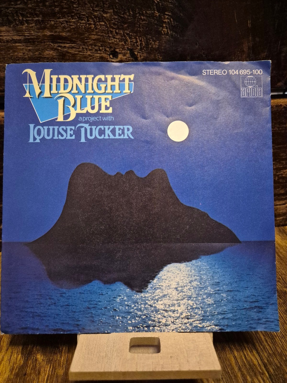 Midnight Blue - Louise Tucker - Single Vinyl, Fotohoes, Ophalen of Verzenden, Gebruikt, Pop