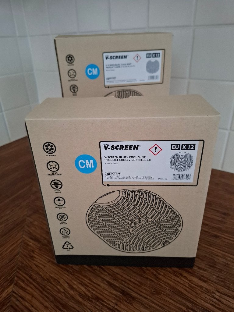 Urinoirmatjes Coolmint, Ophalen of Verzenden, Nieuw, Toilet