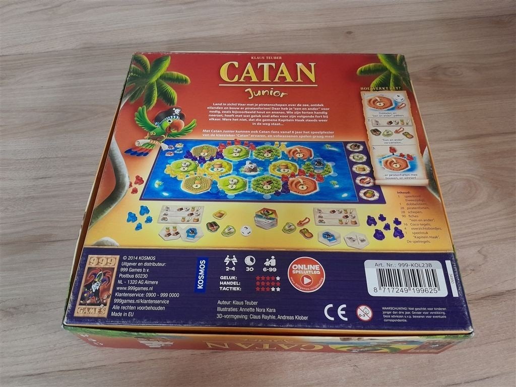 catan junior - 999 games - s5632, Verzenden, Zo goed als nieuw
