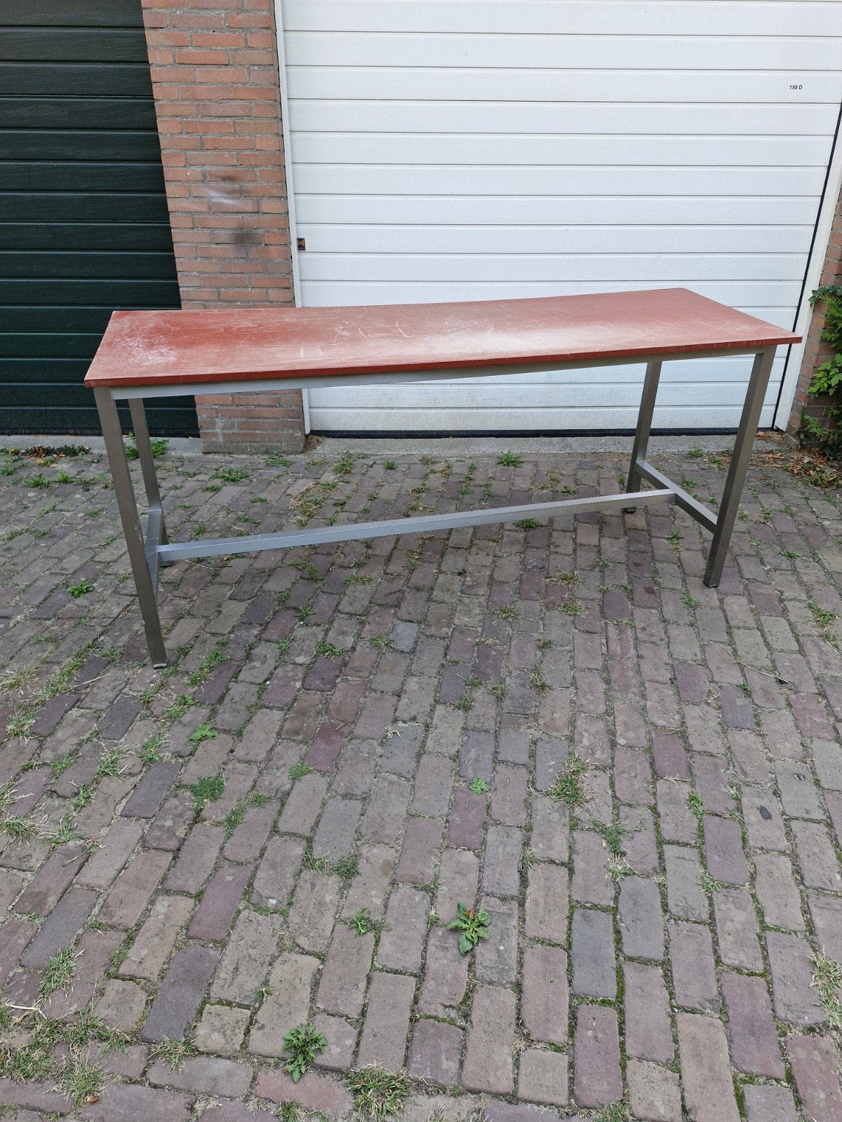 werkbank / snijtafel te koop, Ophalen, Gebruikt