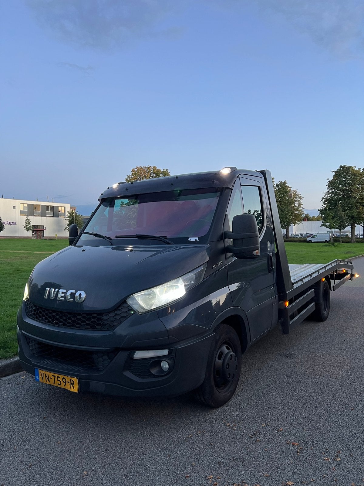Iveco Daily 40C17 2015 3.0 Automaat | Oprijwagen, Auto's, Automaat, Euro 5, Overige kleuren, Iveco