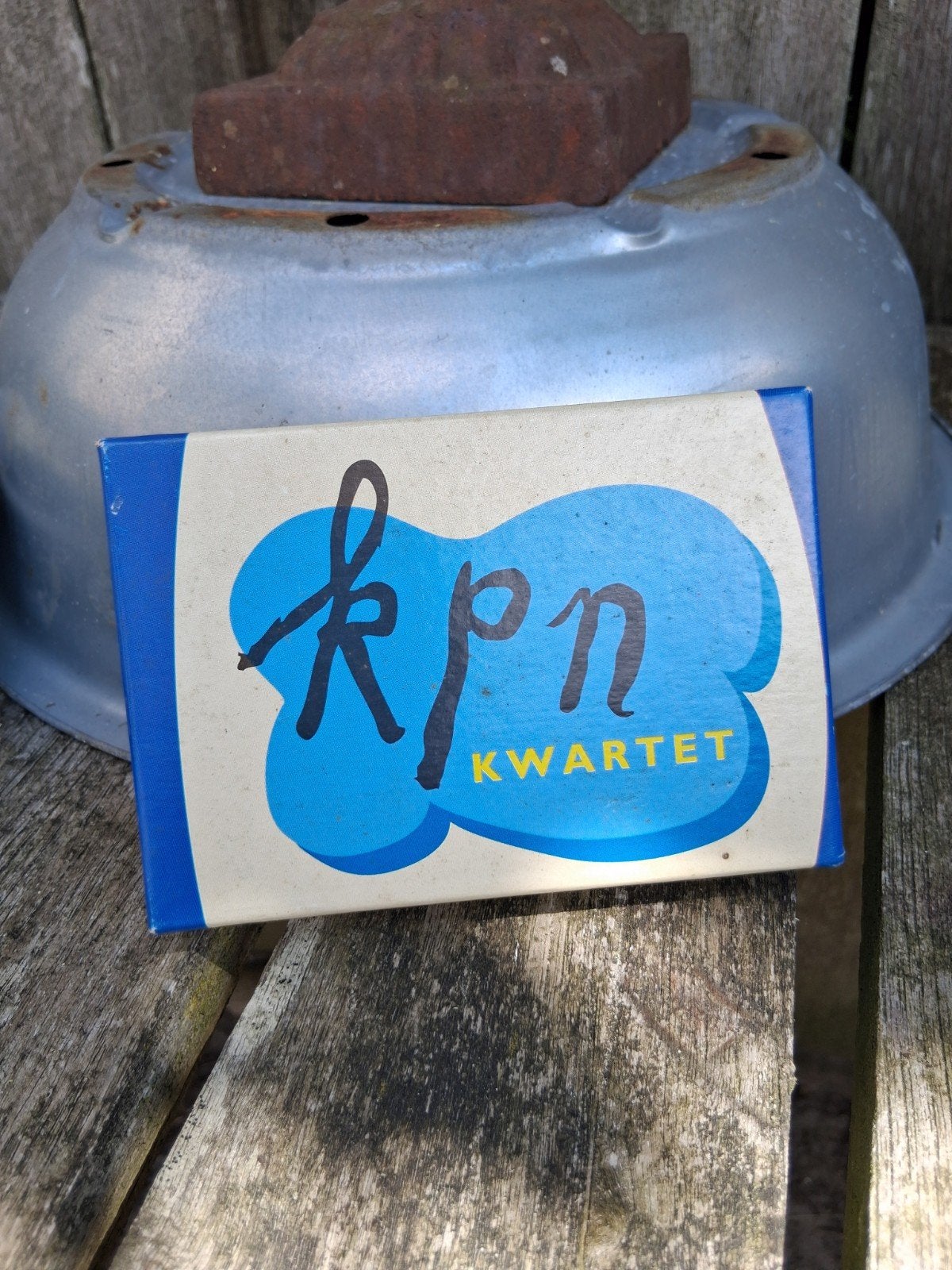 Vintage KPN Kwintet Kaartspel - Zeldzaam, Antiek en Kunst, Ophalen