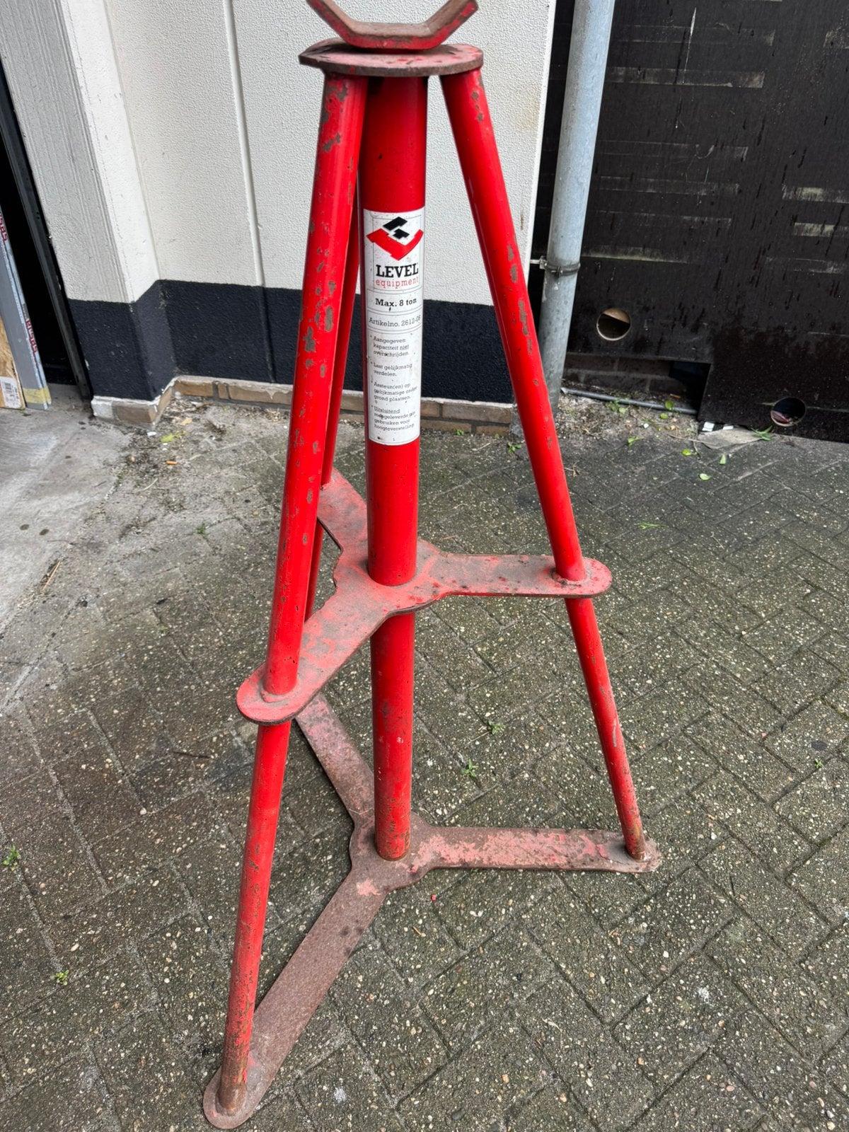 Level Equipment Hoge Assteun 8 ton, Auto diversen, Autogereedschap, Ophalen, Zo goed als nieuw