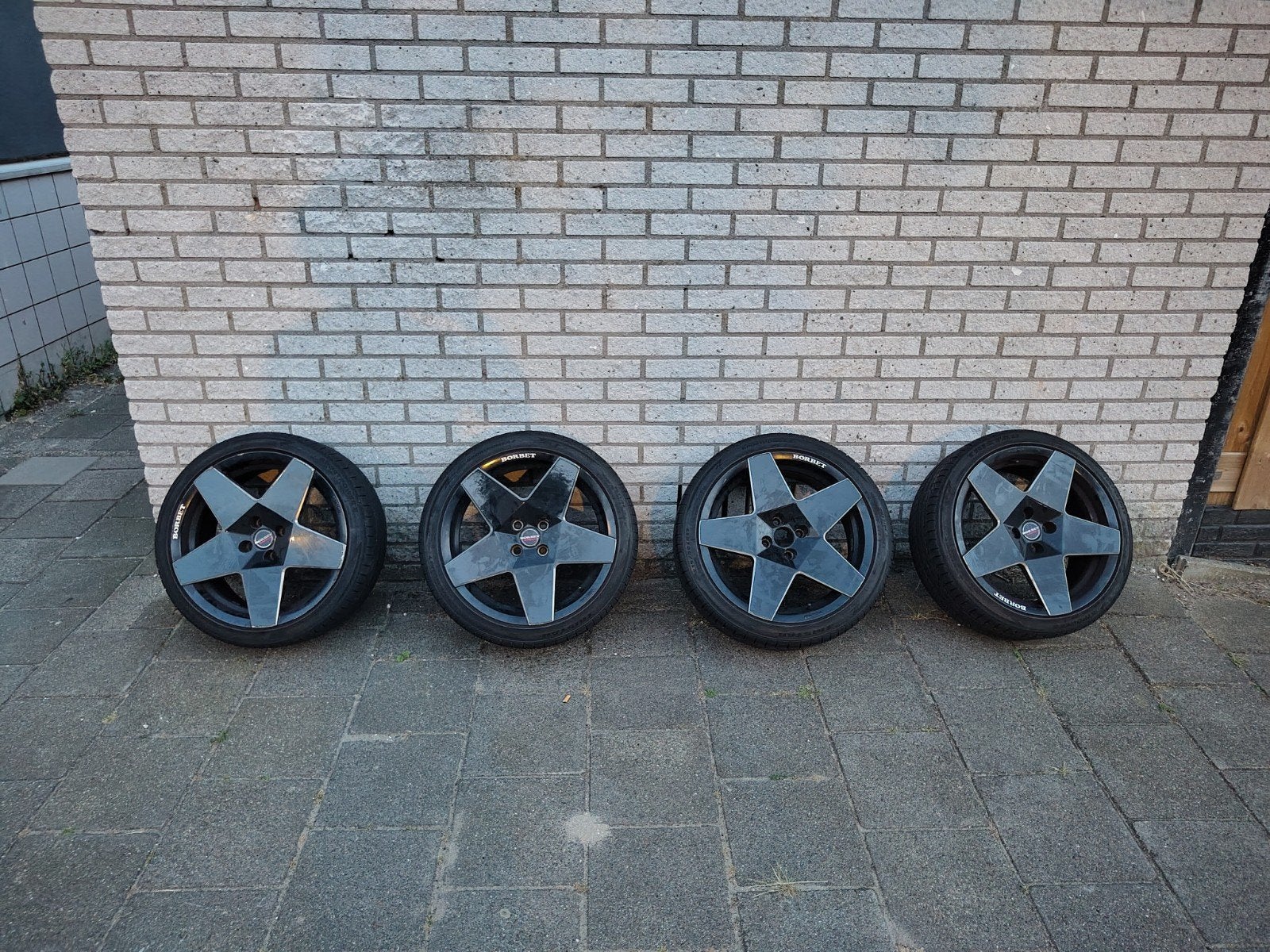 Borbet A velgen 4x100 17 inch, Ophalen, 215 mm, Velg(en), 17 inch