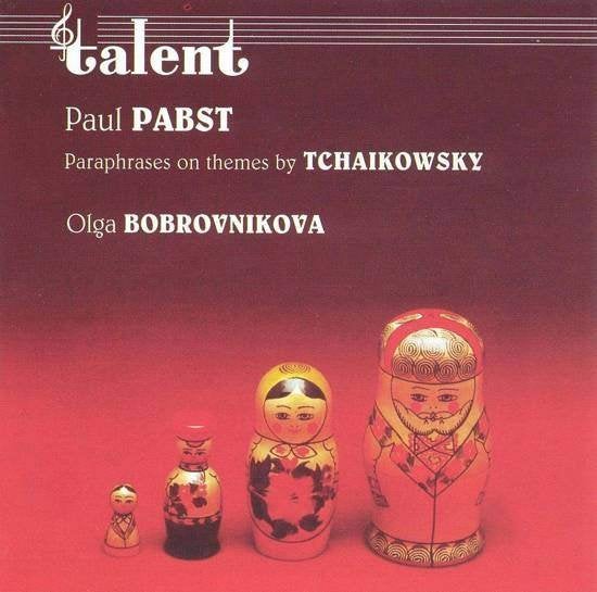 Cd Paul Pabst: Paraphrases on themes by Tchaikovsky, Ophalen of Verzenden, Zo goed als nieuw, Album, Overige typen