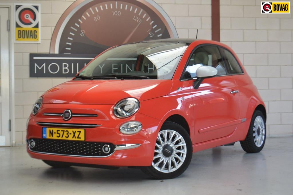 Fiat 500 1.2 Lounge, Pano, NAVI, Sensoren, APK, GARANTIE, Auto's, Fiat, Bedrijf, Te koop, ABS, Airbags, Airconditioning, Bluetooth