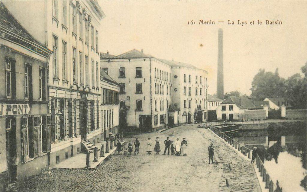 701-275-045 Menen Menin La Lys et le Bassin, Verzamelen, Verzenden, Voor 1920, Overig Europa