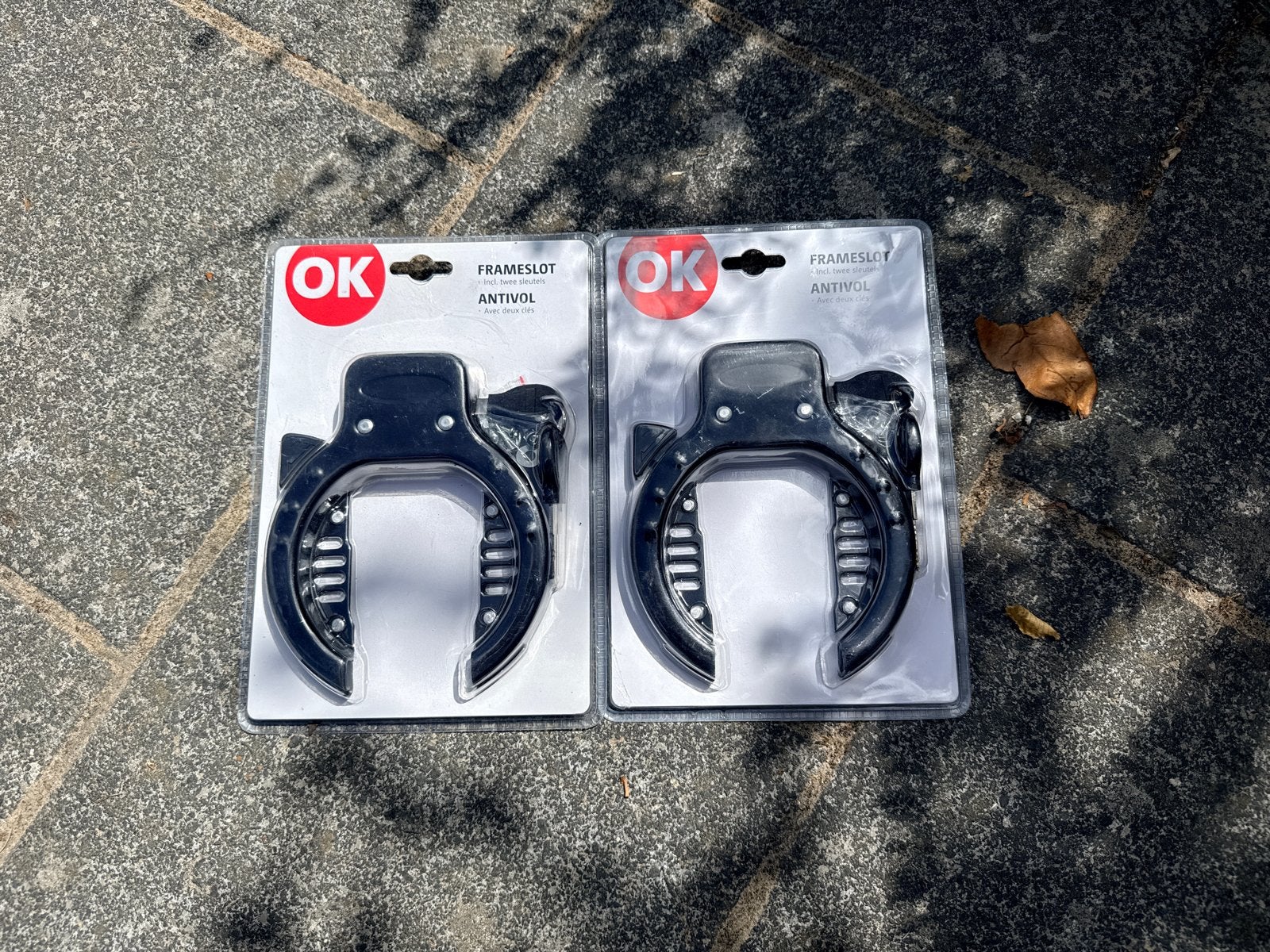Nieuw OK Frameslot Antivol - Ongeopend, Fietsen en Brommers, Fietsaccessoires | Fietssloten, Ophalen of Verzenden, Nieuw, Ringslot