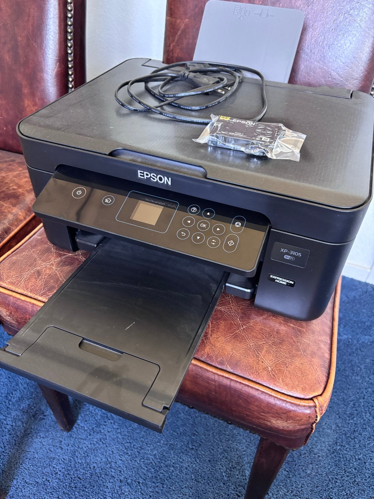 Epson XP-3105 All-in-One Printer met Wi-Fi, Computers en Software, Printers, Ophalen, Gebruikt, Inkjetprinter, All-in-one