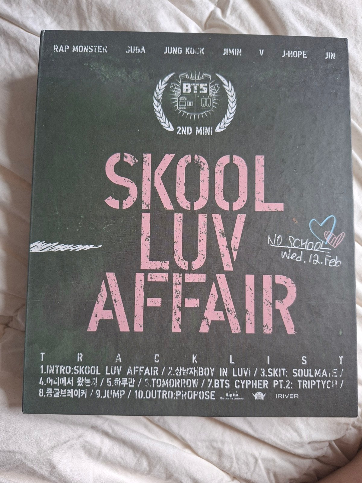 BTS Skool Luv Affair 2nd Mini Album K-Pop CD, Ophalen of Verzenden, 2010 - 2019, Zo goed als nieuw