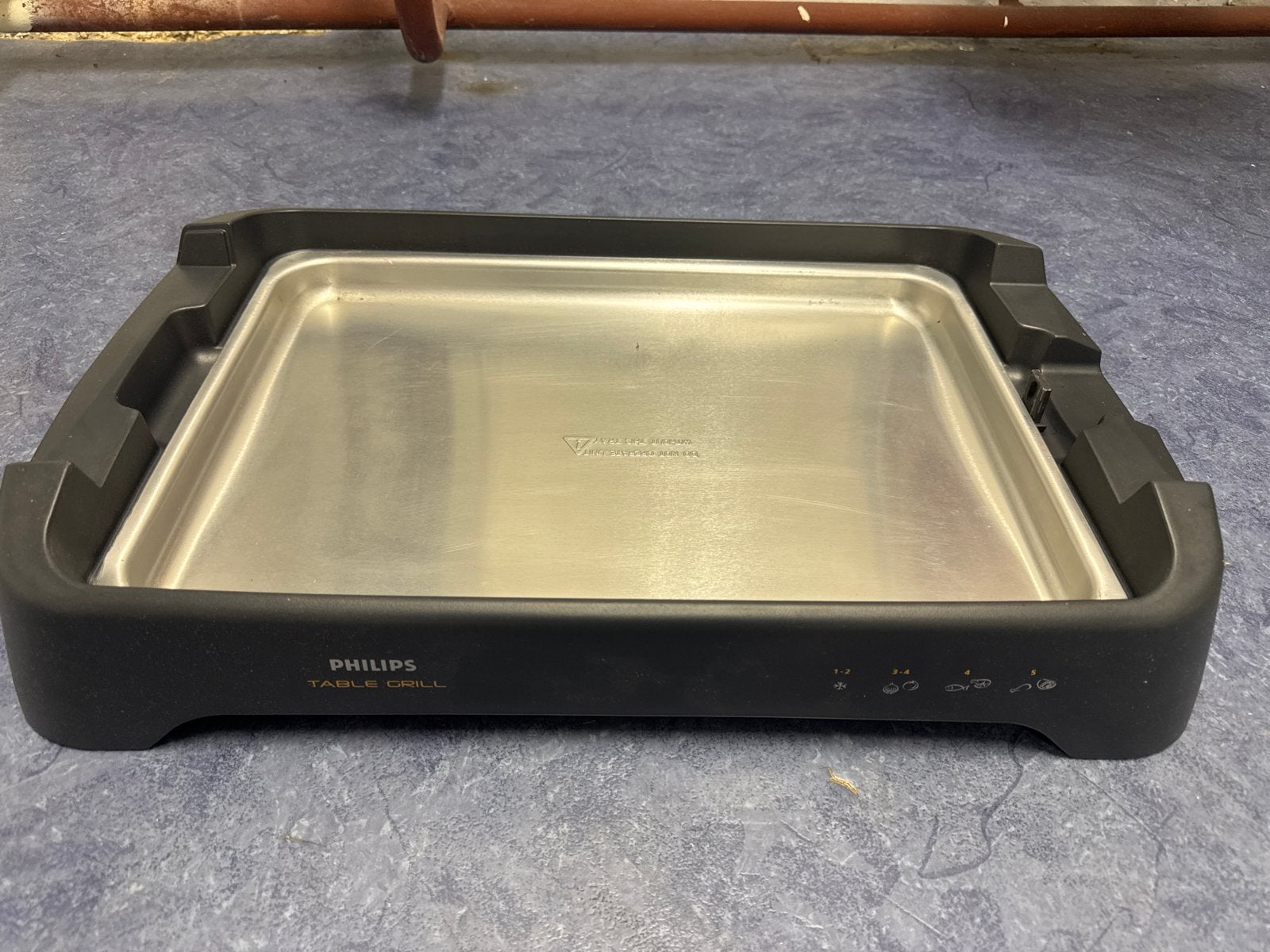 Philips Table Grill HD4428 - Zo goed als nieuw, Witgoed en Apparatuur, Ophalen of Verzenden, Zo goed als nieuw