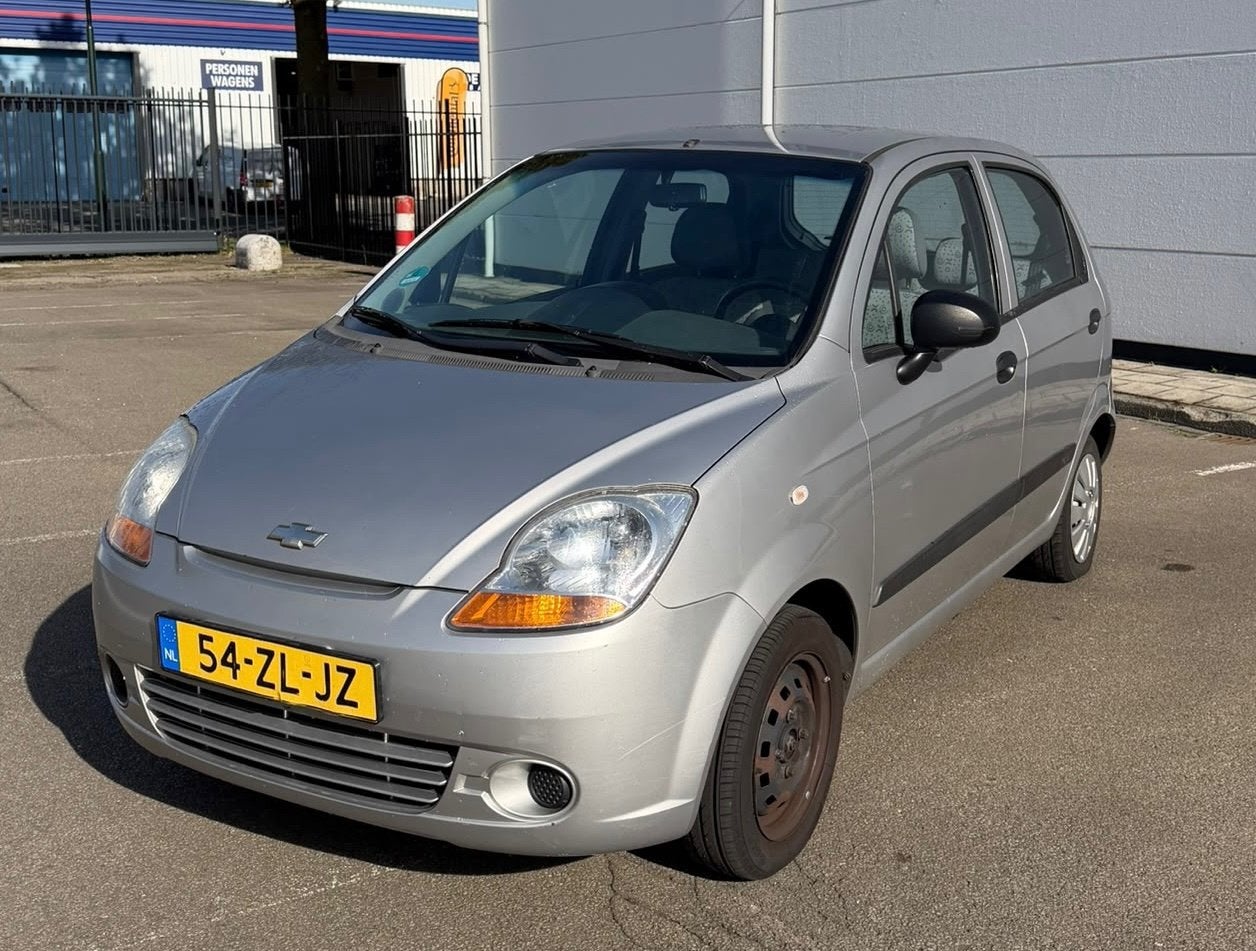 Chevrolet Matiz 0.8 Spirit Airco APK 01-02-2027 Elektrische, Auto's, Gebruikt, Origineel Nederlands, Bedrijf, Handgeschakeld