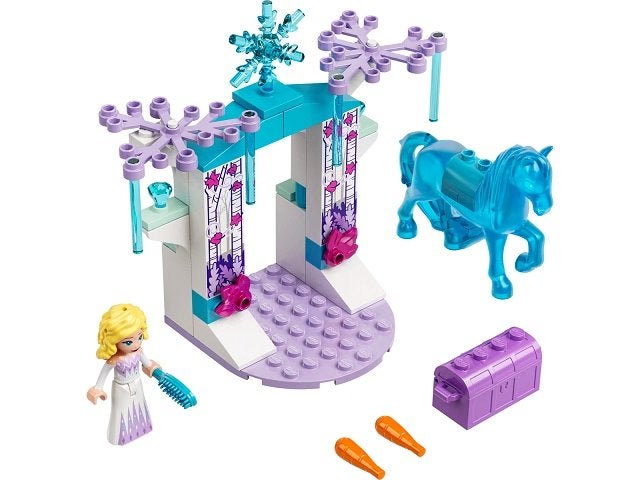 Lego Disney  43209 Elsa en de Nokk’s IJsstal, Lego, Ophalen of Verzenden, Zo goed als nieuw, Disney