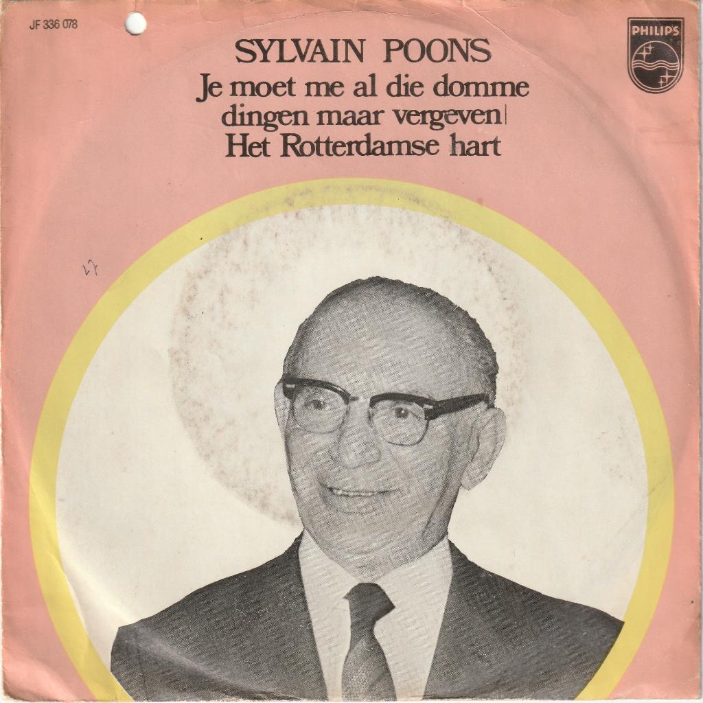 Sylvain Poons -Rotterdamse Hart & Domme Dingen/ 1969, Ophalen, Gebruikt, Nederlandstalig