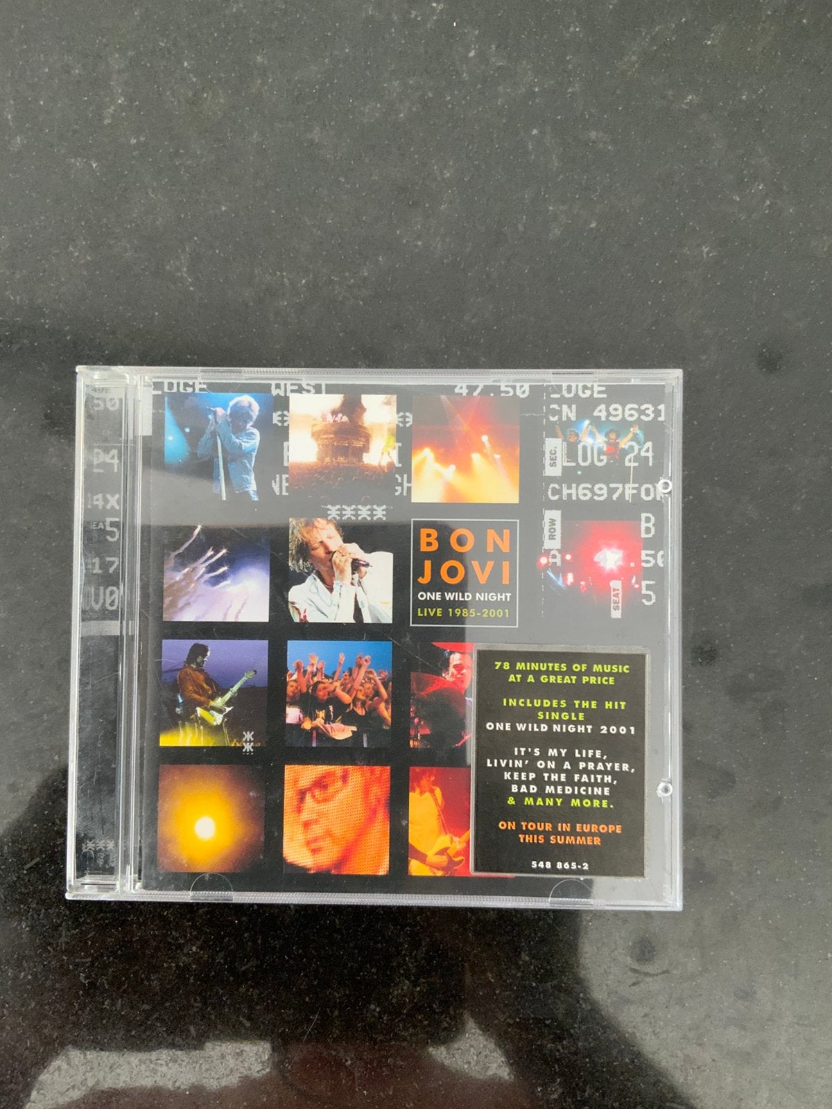 Bon Jovi, One wild night, Ophalen of Verzenden, Zo goed als nieuw, Poprock