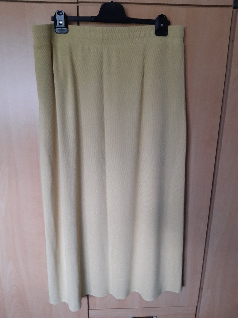 Leuke, lichtgele rok van de Hema, maat XL, Kleding | Dames, Geel, Maat 46/48 (XL) of groter, Ophalen of Verzenden, Zo goed als nieuw