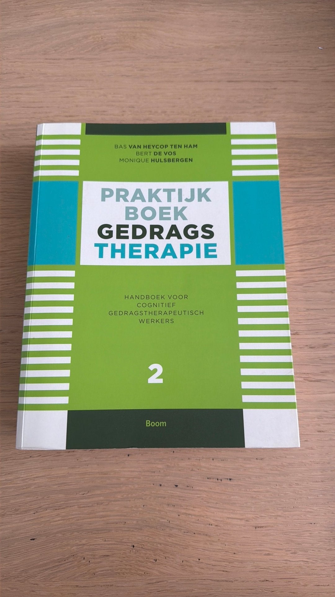 Deel 2 Handboek voor cognitief gedragstherapeutisch werkers, Ophalen of Verzenden, Bas van Heycop ten Ham; Monique Hulsbergen; Bert de Vos