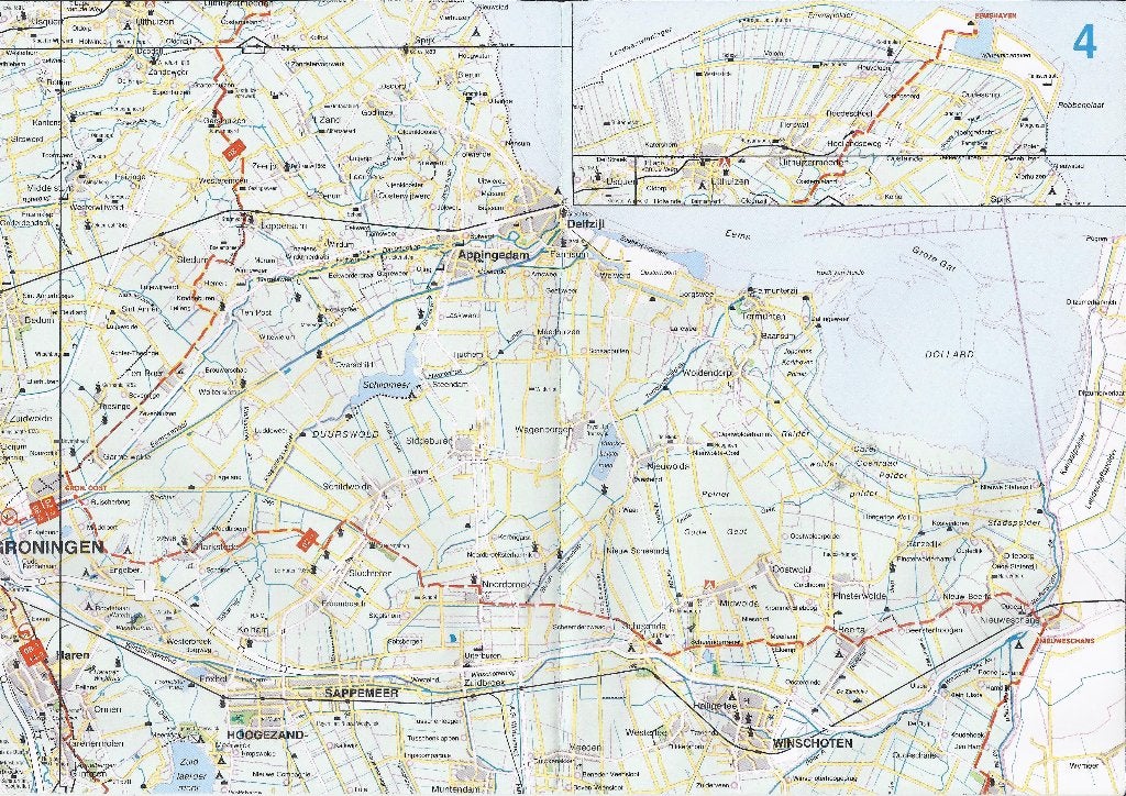 Pl1669 plattegrond omgeving stadskanaal veendam, Ophalen of Verzenden, 1800 tot 2000, Nederland, Landkaart