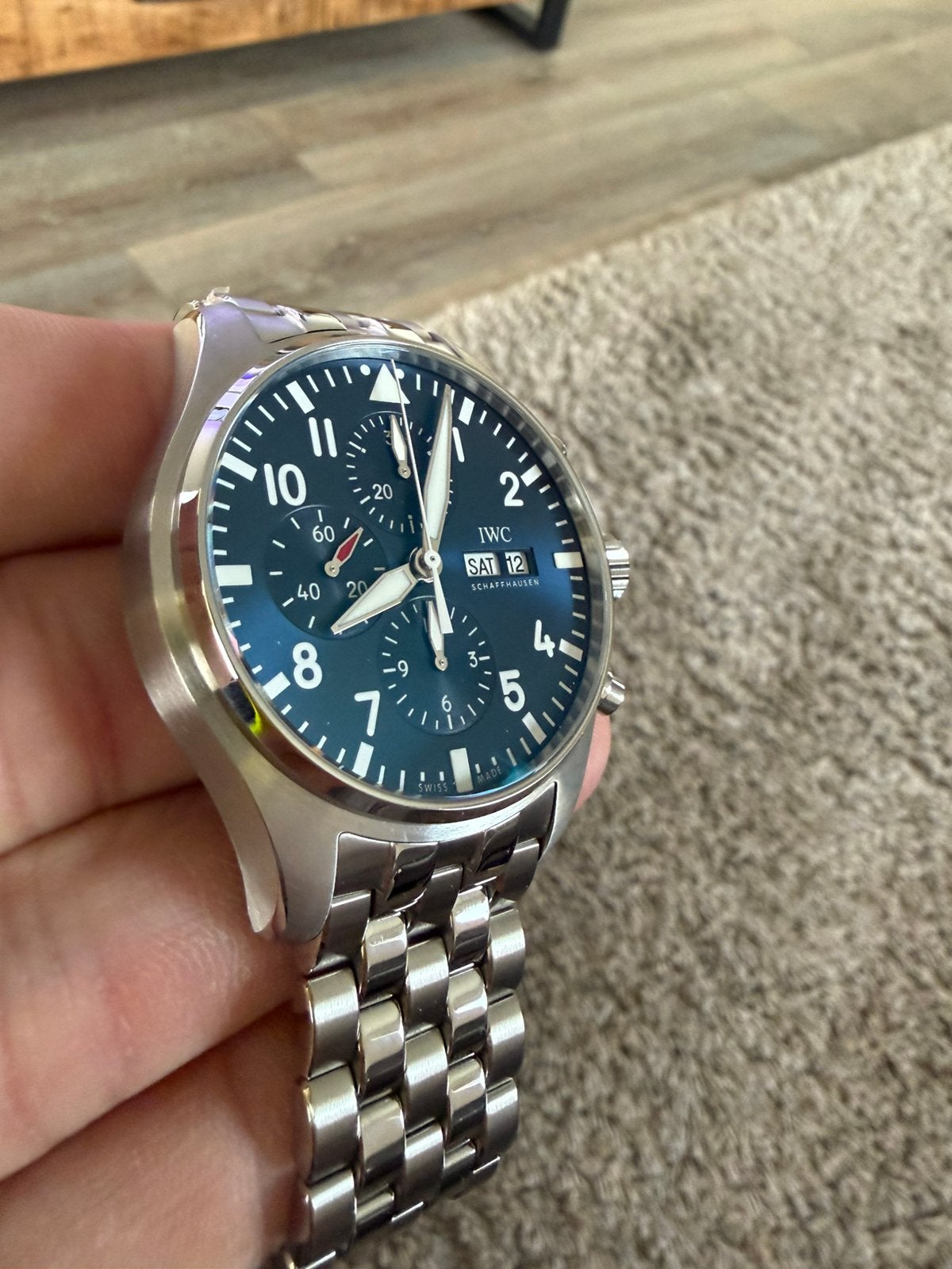 Foto 2 van IWC Pilot, Le Petite Prince, 43mm, prachtig horloge!