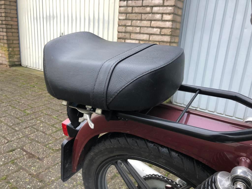 Duo-zitzadel puch maxi., Ophalen of Verzenden, Gebruikt, Zadel