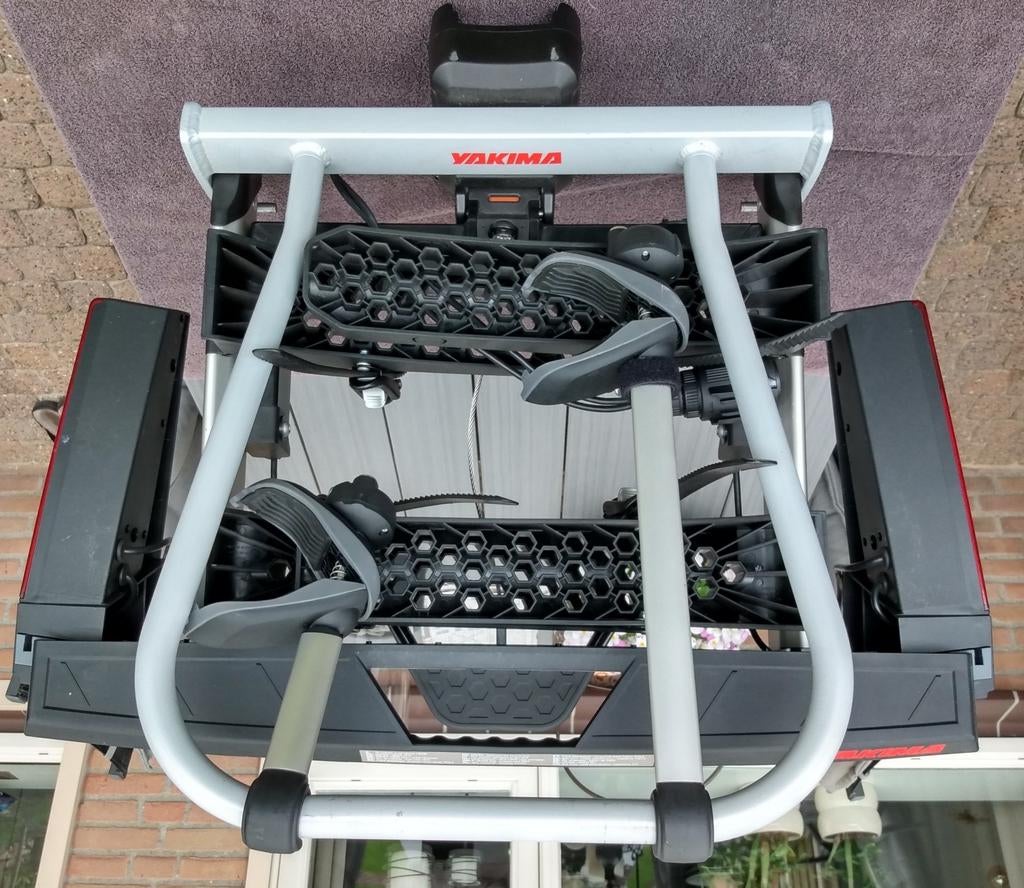 Yakima Foldclick 2 fietsendrager., Ophalen, Gebruikt, Elektrische fiets, 2 fietsen