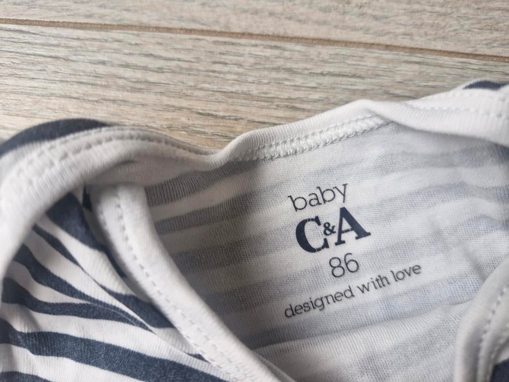 Romper cool little dude Maat 86, Nacht- of Onderkleding, C&A, Jongetje of Meisje, Onbekend