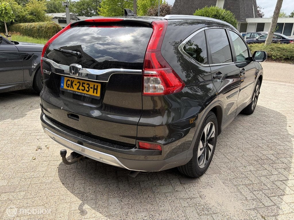 Honda CR-V 1.6D 4WD Executive AUTOMAAT / LEER / PANORAMADAK, Auto's, Honda, Automaat, Gebruikt, Euro 6, Bruin