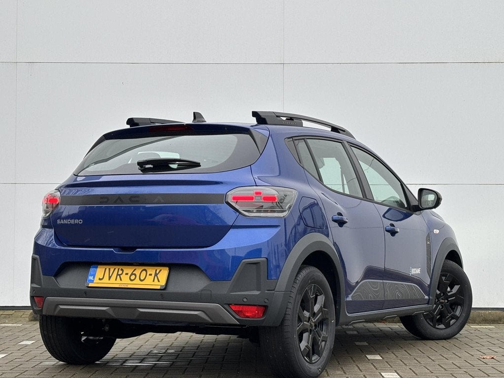 Dacia Sandero Stepway 1.0 TCe 110 limited edition | Apple Ca, Auto's, Dacia, Voorwielaandrijving, Stof, Euro 6, Blauw