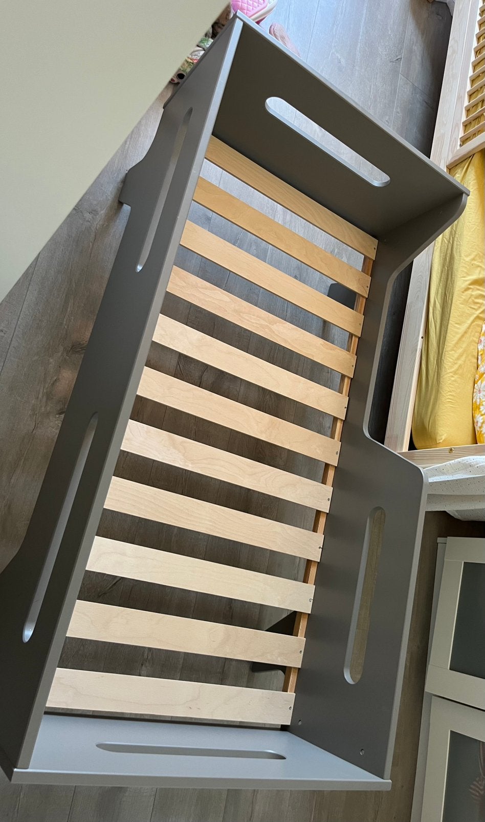 Petite Amélie peuterbed + AeroSleep matras + beddengoed!, Kinderen en Baby's, Kinderkamer | Bedden, Gebruikt, 70 tot 85 cm, 140 tot 160 cm