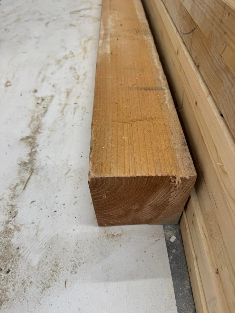 Douglas paal 15x15   188cm  lang, Tuin en Terras, Palen, Balken en Planken, Ophalen of Verzenden, Zo goed als nieuw, 250 cm of meer