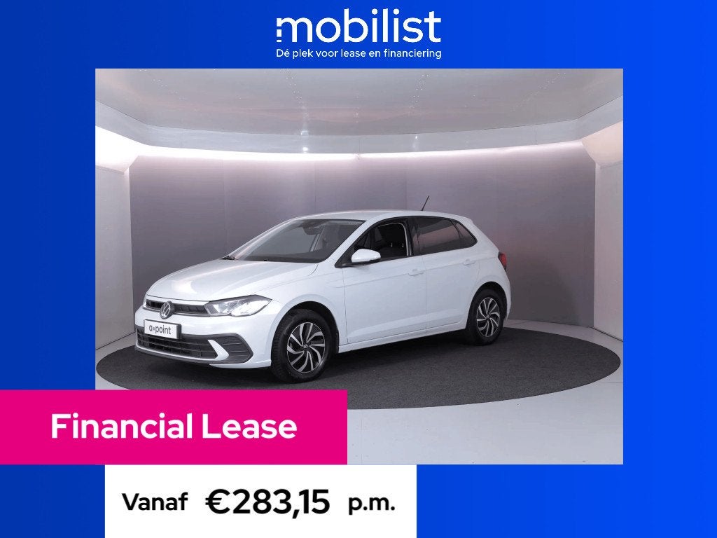 Volkswagen Polo 1.0 TSI Life Edition (bj 2024), Voorwielaandrijving, Wit, Origineel Nederlands, Bedrijf