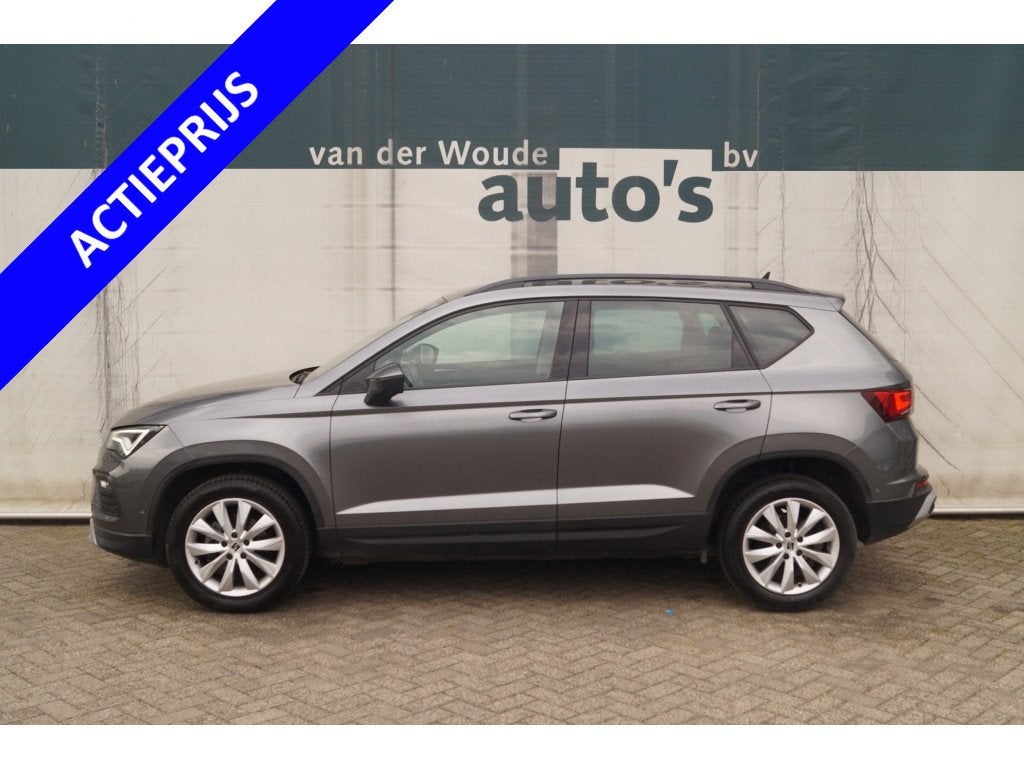 SEAT Ateca 1.0 TSI 110pk Style Business Intense -LED-ECC-NAV, Voorwielaandrijving, Dealer onderhouden, Stof, Gebruikt
