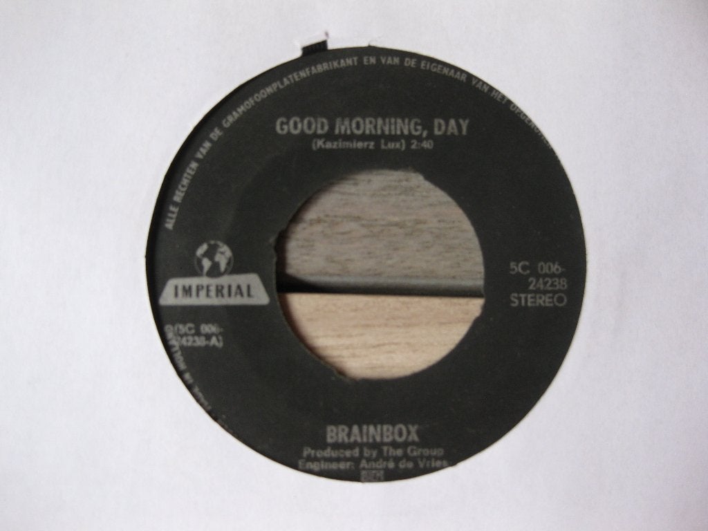 Vinyl single  Brainbox   "Good morning, day", Ophalen of Verzenden, Gebruikt, Pop