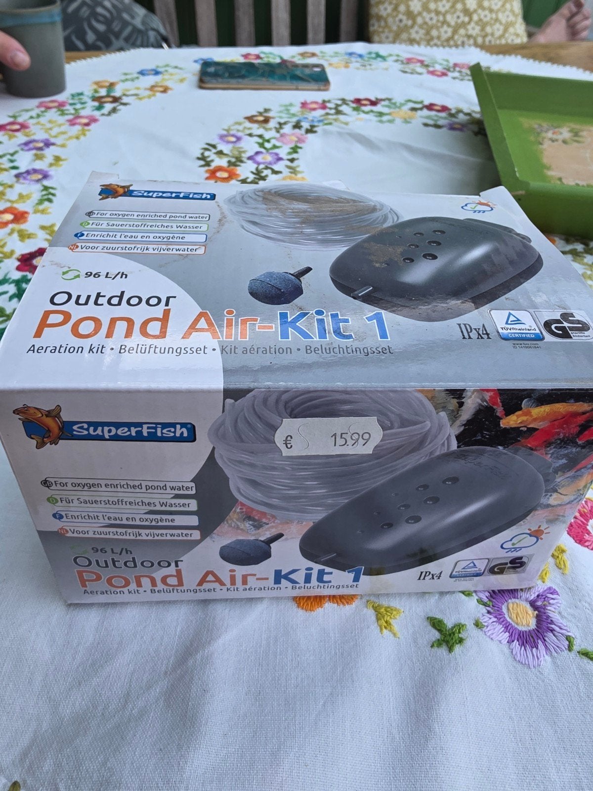 Beluchtingset voor vijver, Tuin en Terras, Ophalen