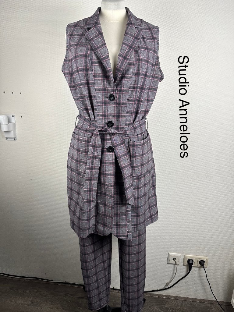 Studio Anneloes Broekpak  (mt: 44)033,6/9828, Kleding | Dames, Jasjes, Kostuums en Pakken, Studio Anneloes, Studio Anneloes, Maat 42/44 (L)