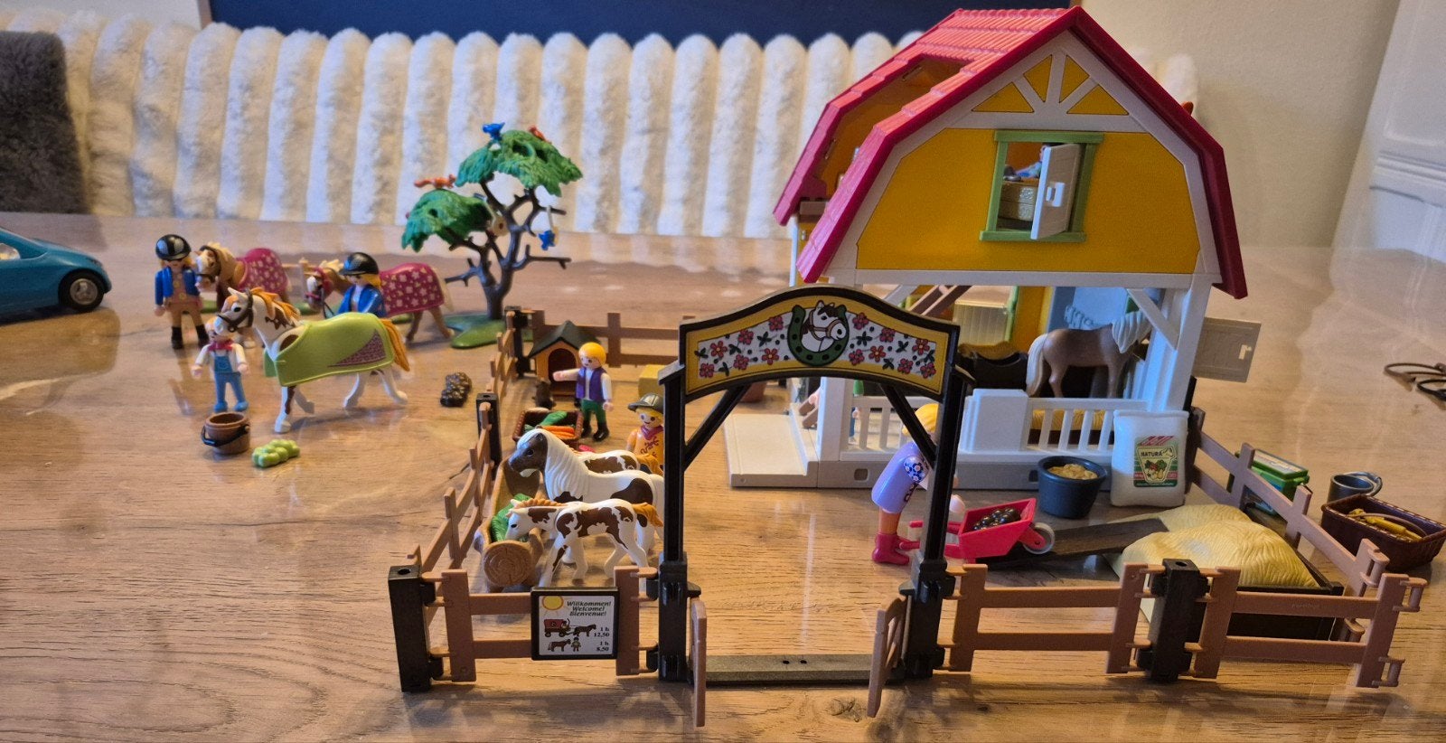zeer uitgebreide pony ranch 5222 country, Ophalen, Gebruikt, Gebouw, Complete set